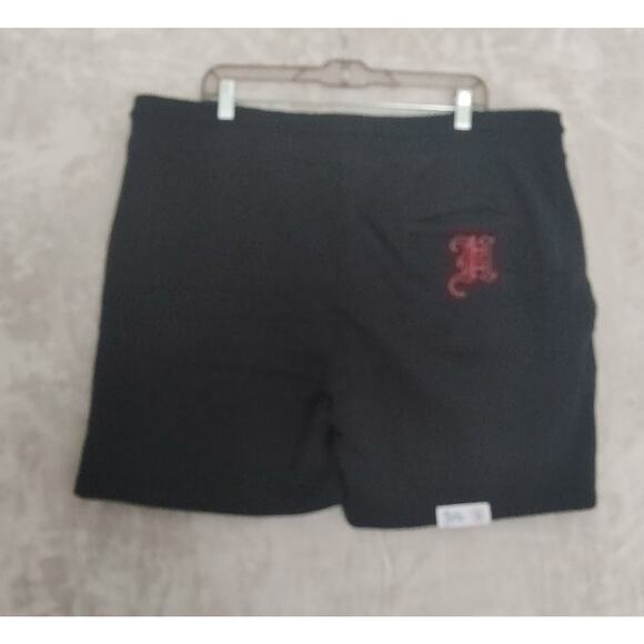 Hoodrich, Mens Shorts, Size 2XL, Black, Pockets, Drawstring, Logo, 100% Cotton - Picture 2 of 10